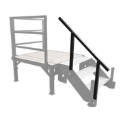 RV Deck Stair Handrail