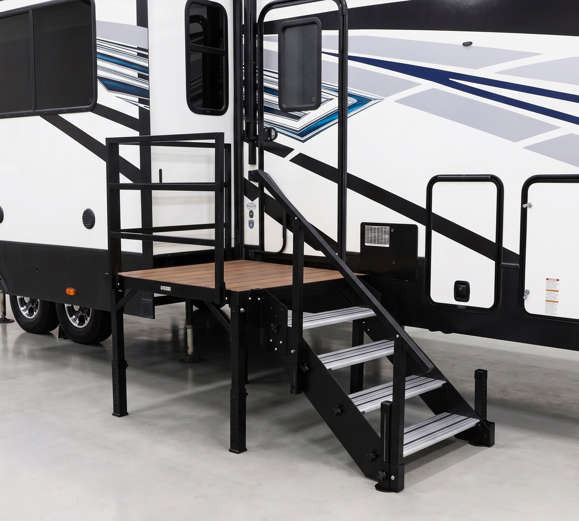 Portable Modular Deck System